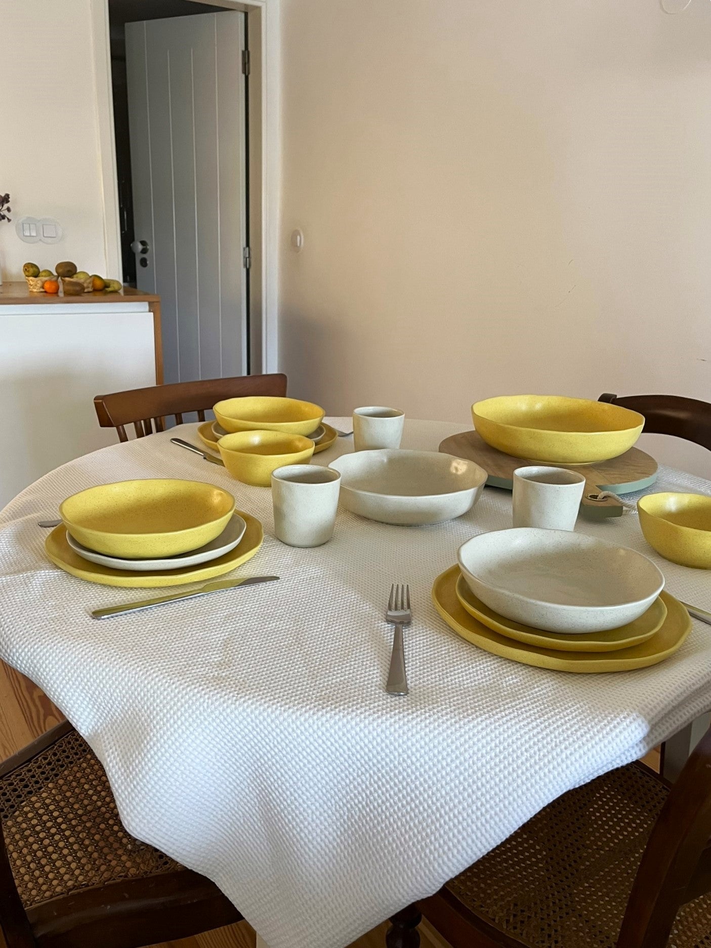 Nuvia Yellow Soup Plate