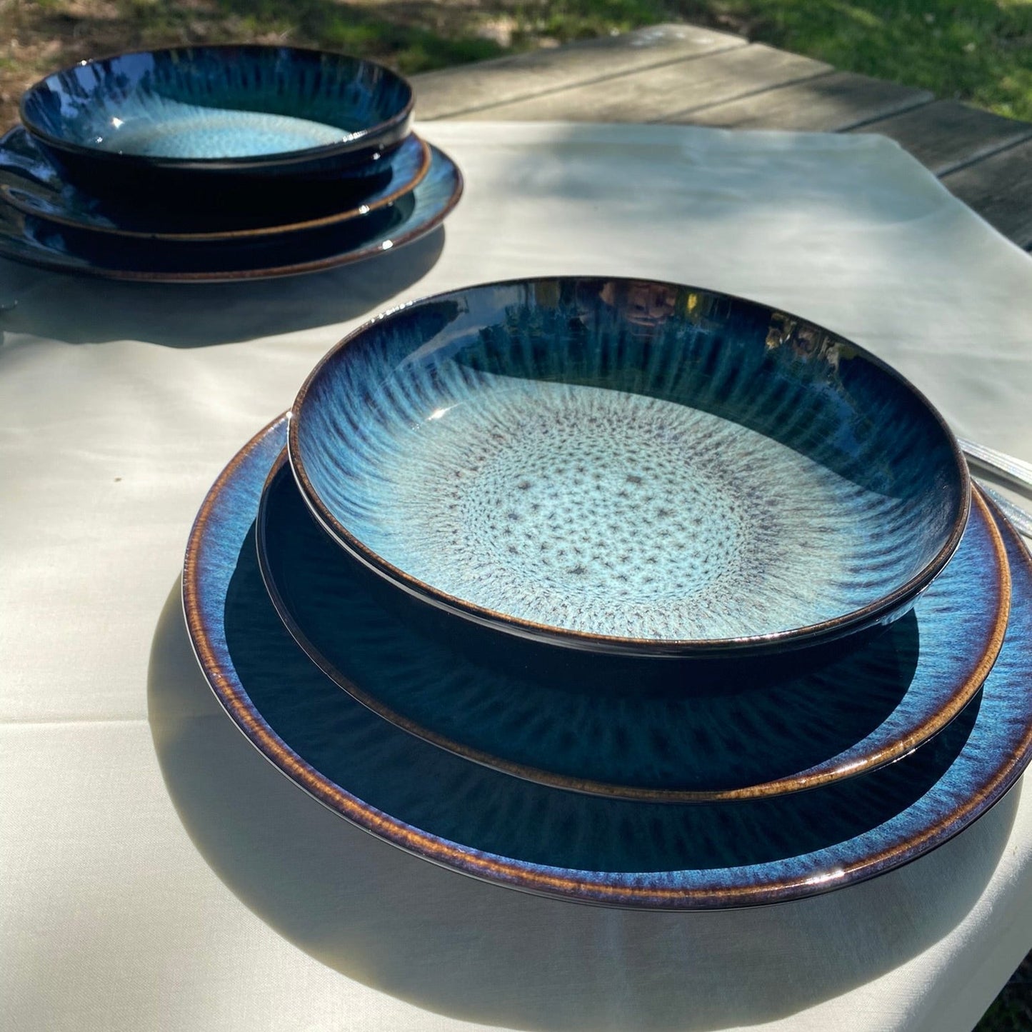 Sumk Dessert Plate Set