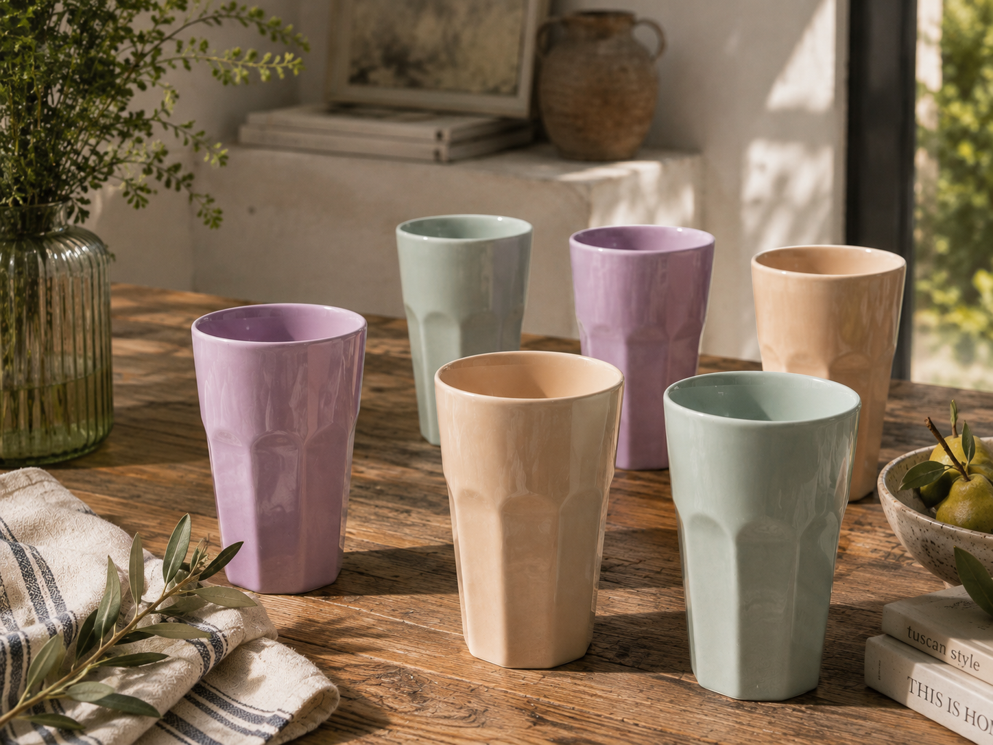 Kicus Colorful ceramic cups