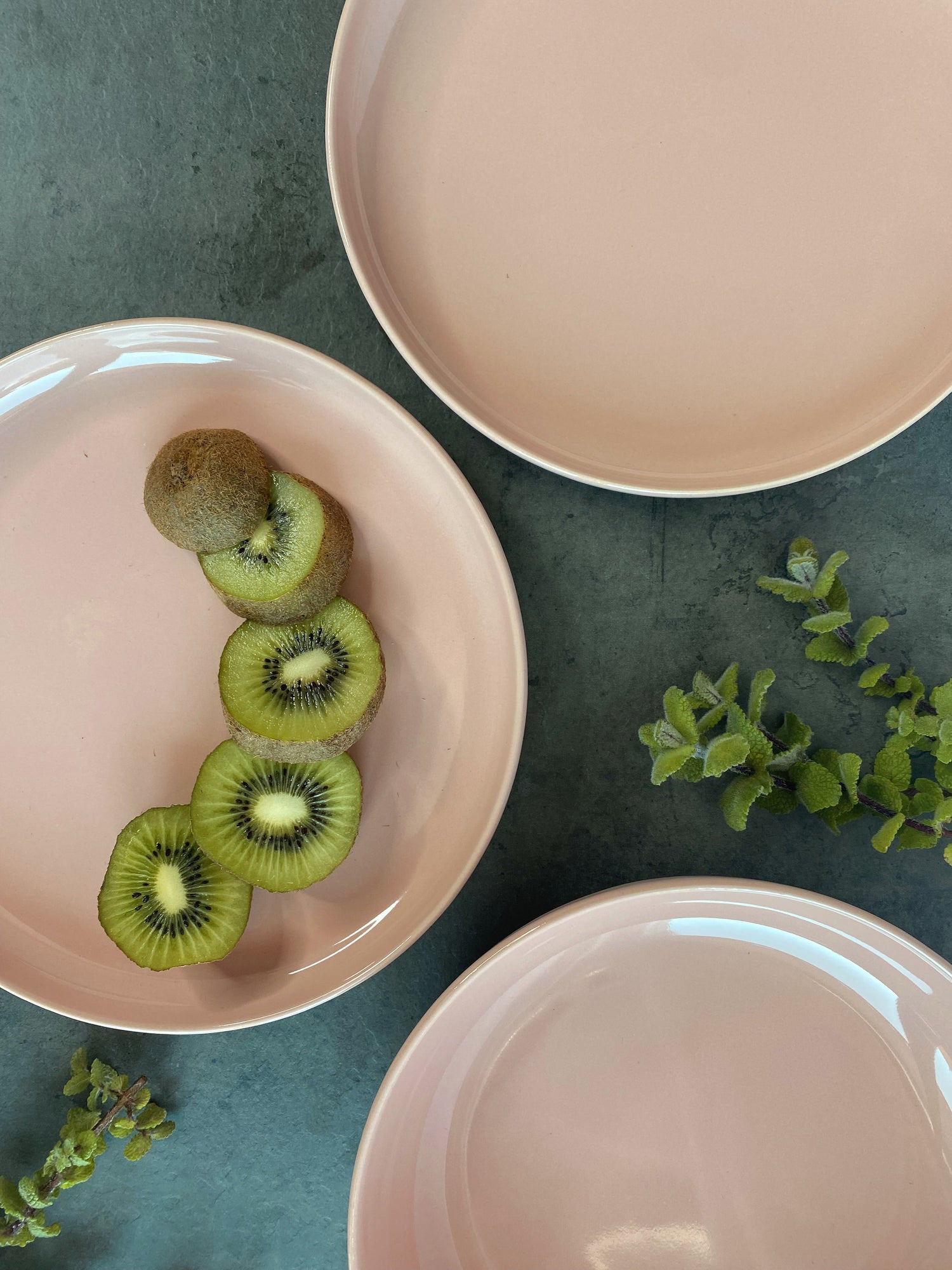 Elements Pink Salmon Dinnerware