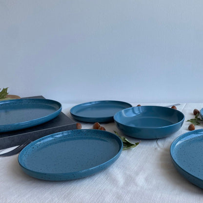 Blue Kaya set Plates