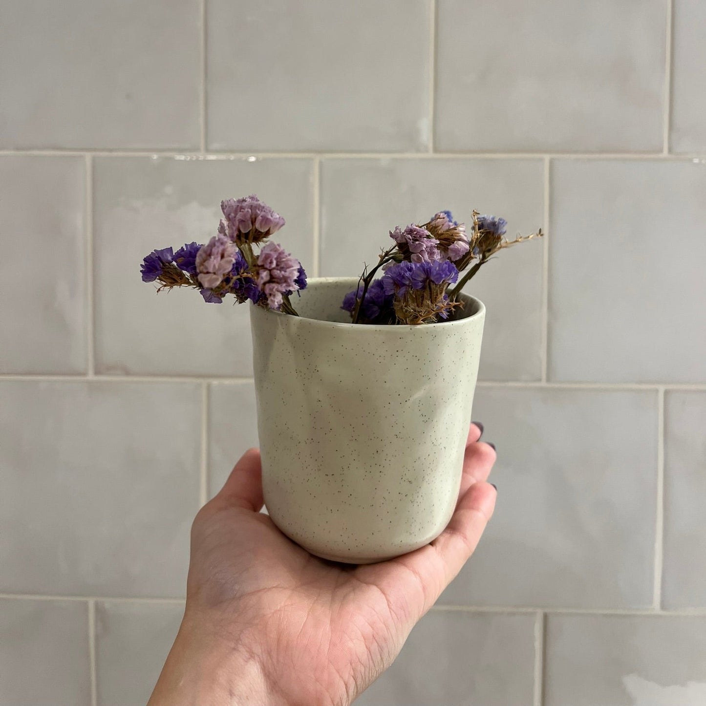 Ceramic Cup Nuvia White