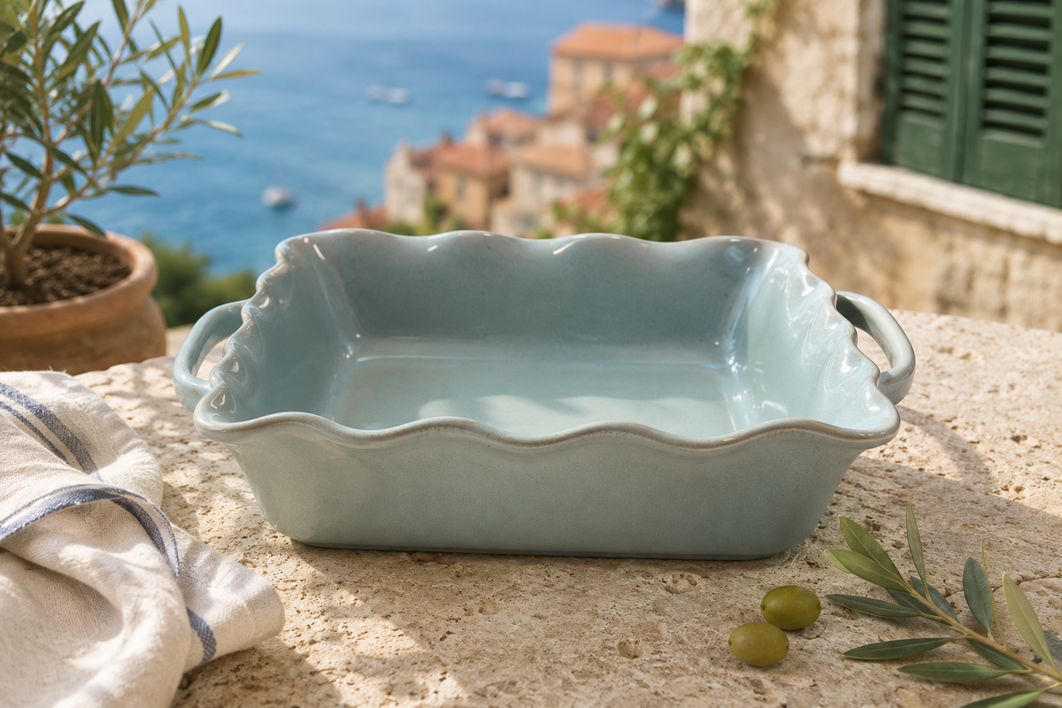 Mira Square Baker – Seafoam Reactive