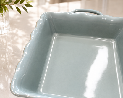 Mira Large Rectangular Baker – Seafoam Reactive