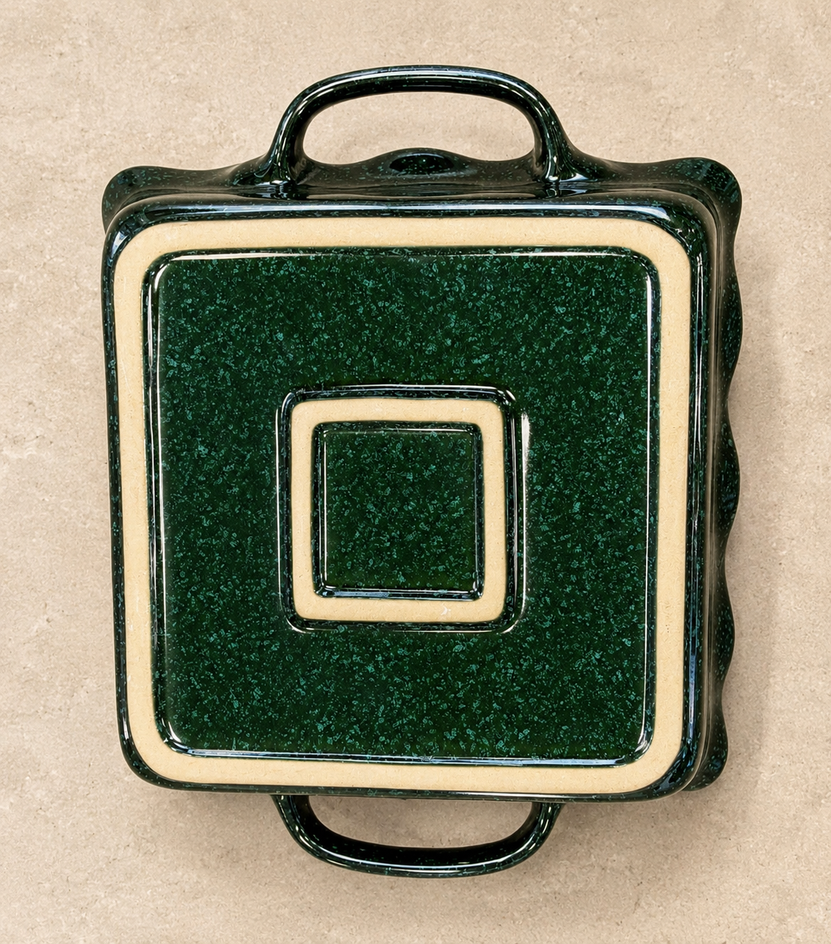 Mira Square Baker – Forest Green Reactive