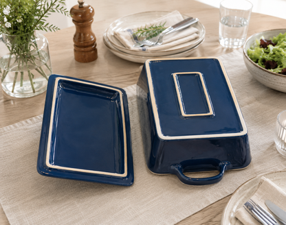 Mira Casserole Baker – Blue