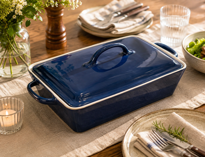 Mira Casserole Baker – Blue