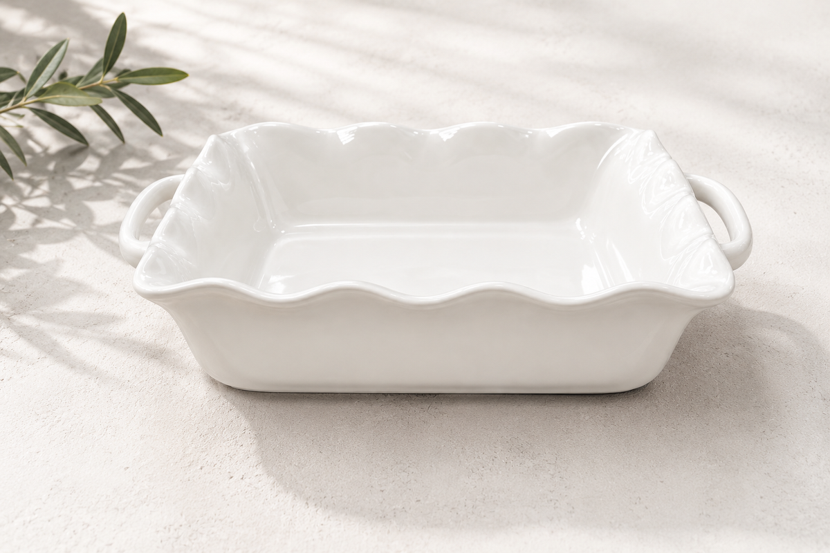 Mira Square Baker – Ivory Reactive