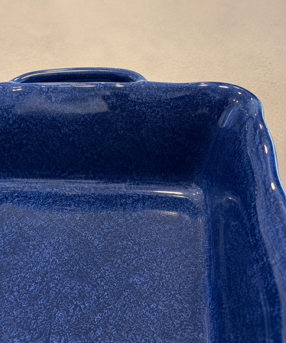 Mira Medium Rectangular Baker – Midnight Blue