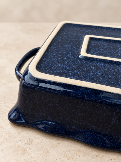 Mira Square Baker – Midnight Blue