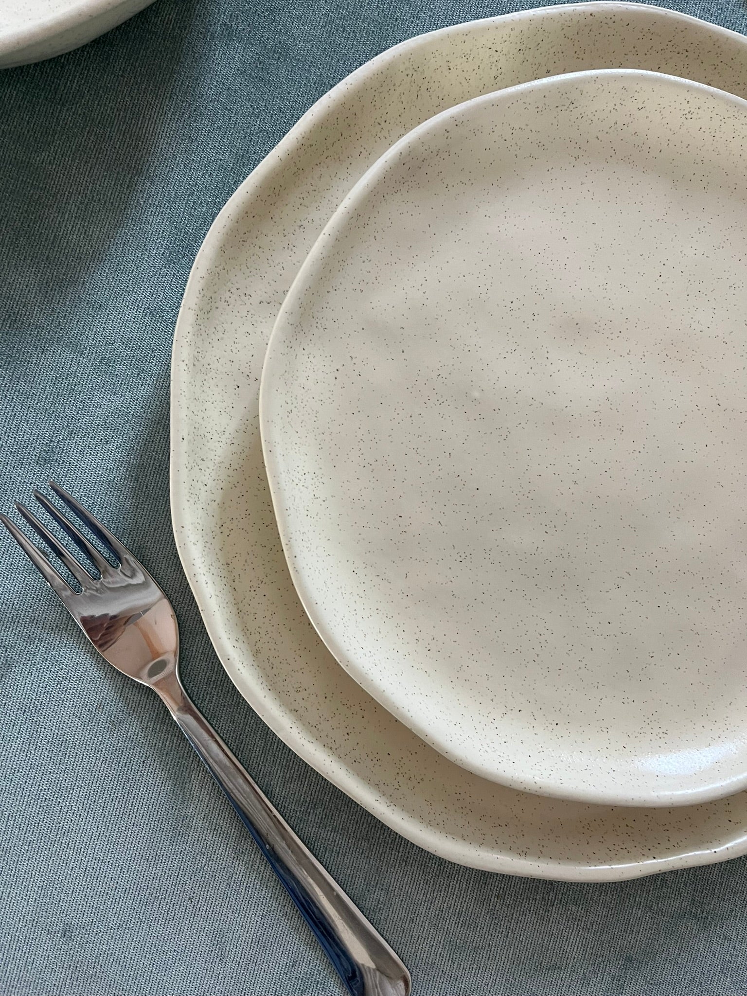 Dessert plate Nuvia White