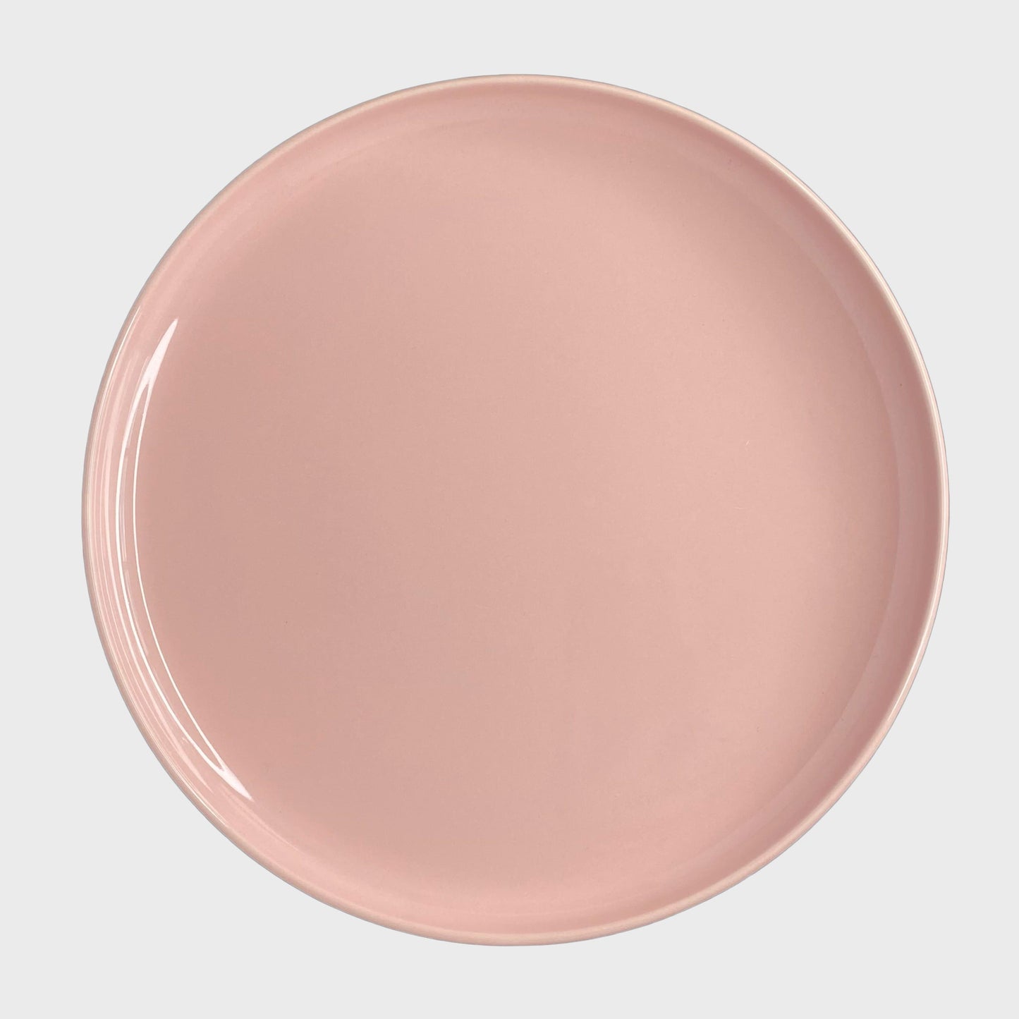 Elements Pink Salmon Dinner Plate, teller - Terrea Home