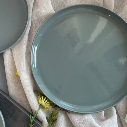 Elements Green Olive Dinner Plate Set Of 2 