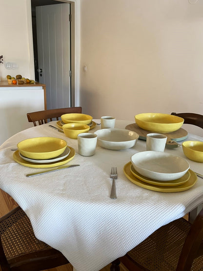 Nuvia Yellow Soup Plate