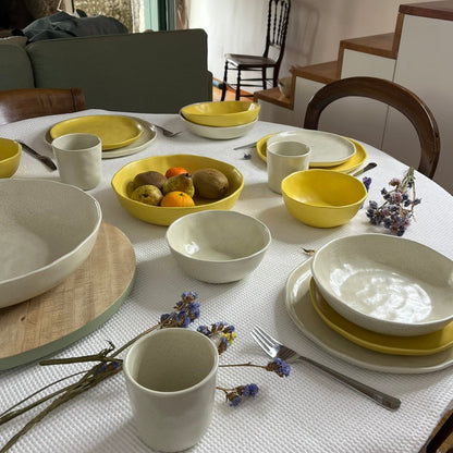 Nuvia Yellow Pasta Bowl