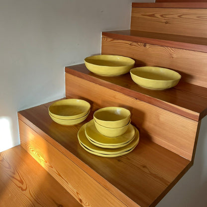 Nuvia Yellow Salad Bowl