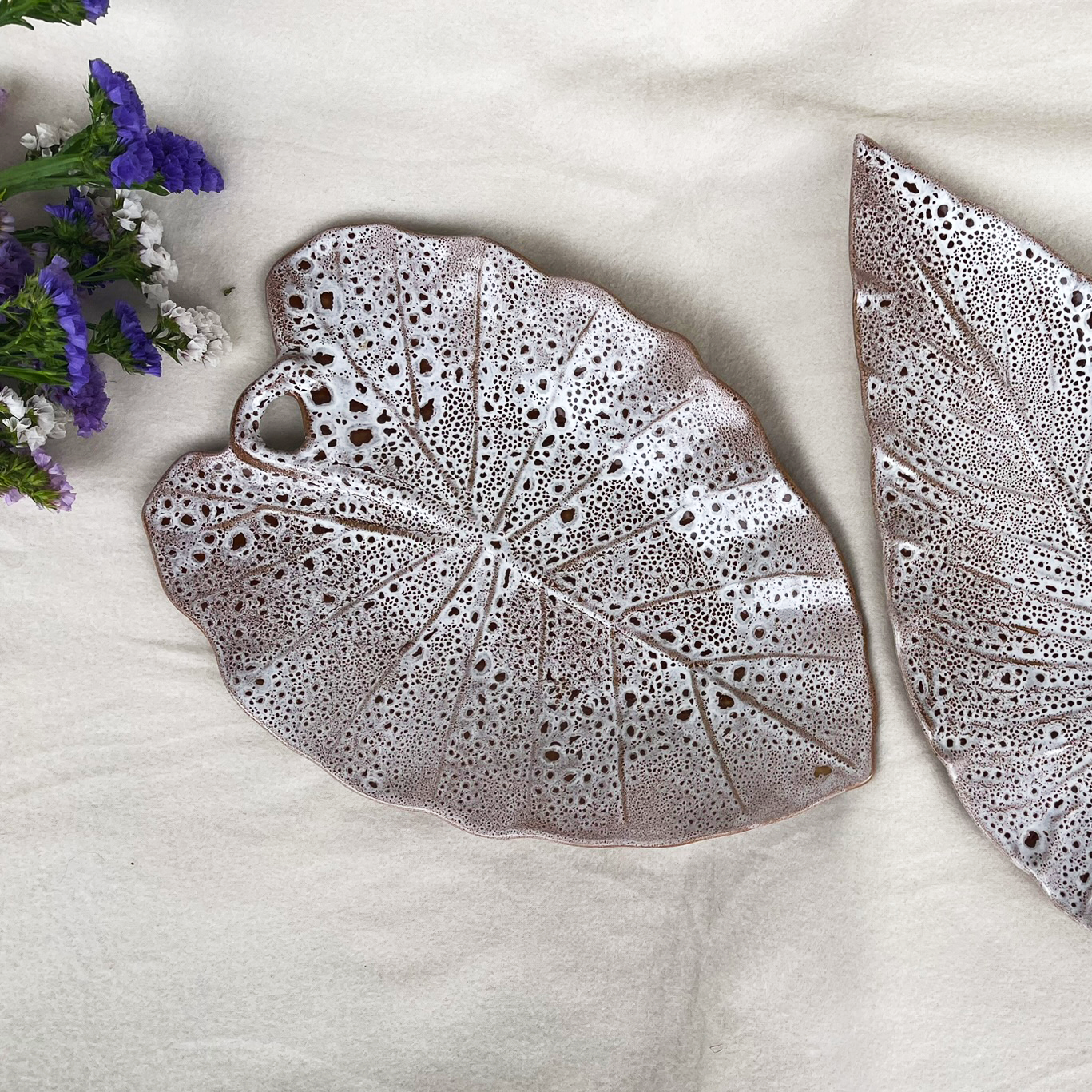 Decorative Ceramic Palm Leaf