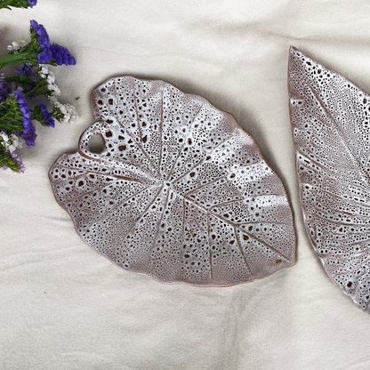 Decorative Ceramic Palm Leaf