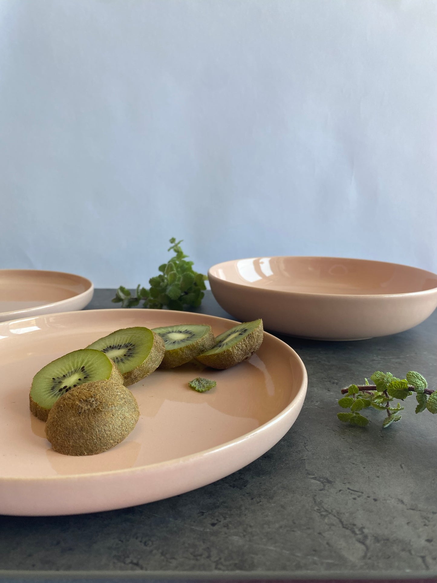 Elements Pink Salmon Soup Plate Set Of 4