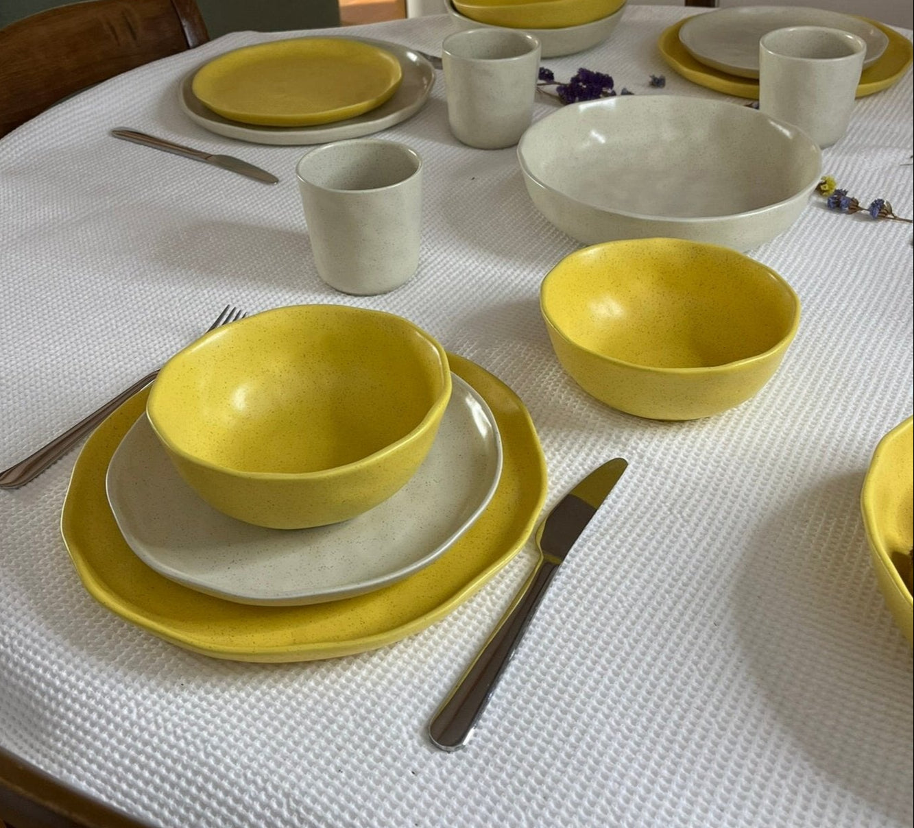 Nuvia Yellow Cereal Bowl