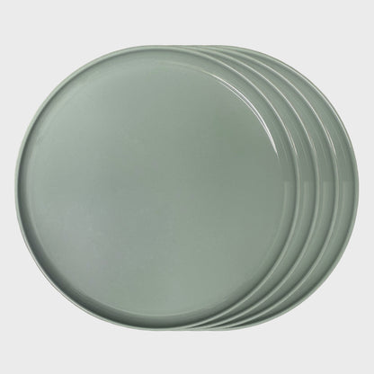 Terrea Elements Green Olive Dessert Plate Set Of 4 