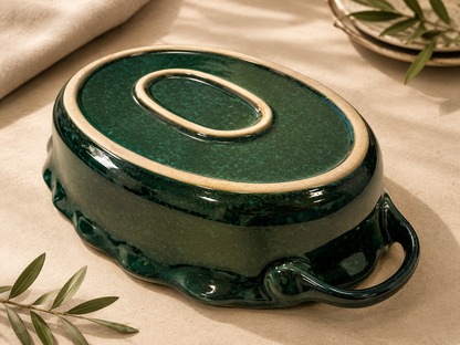 Mira Oval Baker – Forest Green Reactive