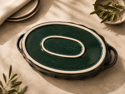 Mira Oval Baker – Forest Green Reactive