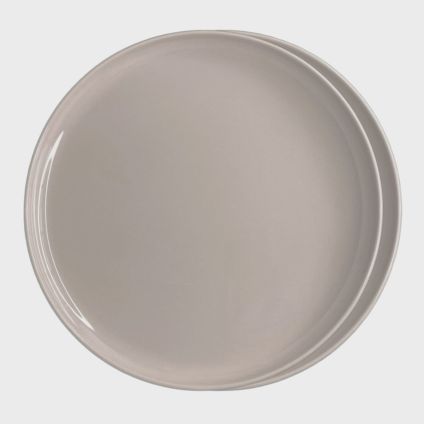 Elements Silver Sand Dinner Plate Set Of 2 - Terrea