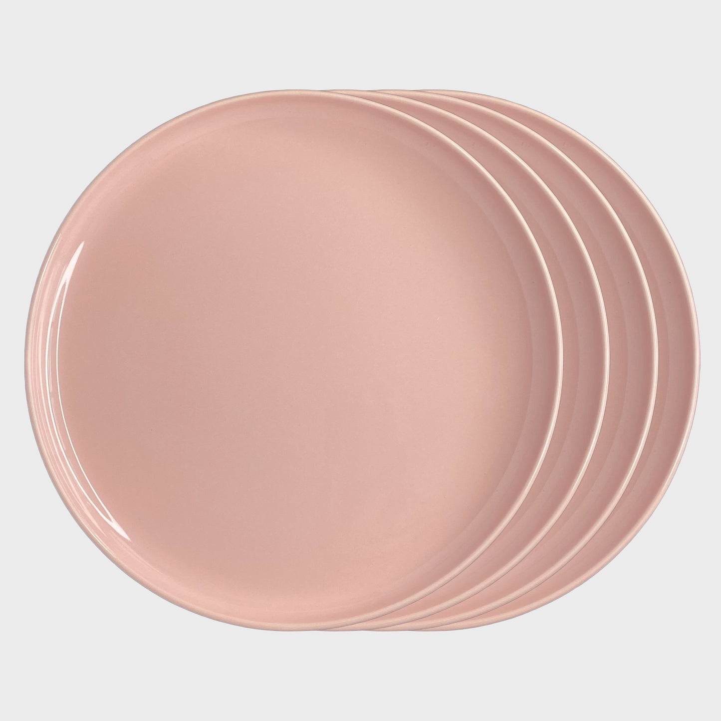 Elements Pink Salmon Dinner Plate Set Of 4 - Terrea