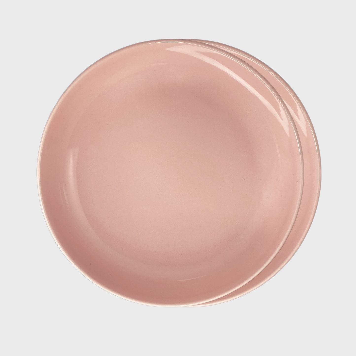 Elements Pink Salmon Soup Plate Set Of 2 - Terrea