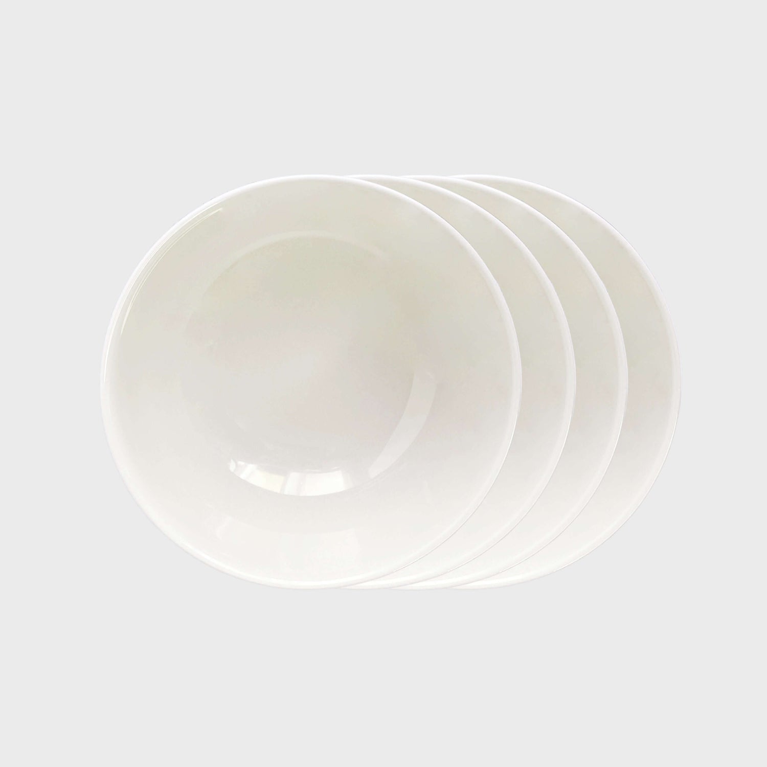 Elements White Beige Bowl Set Of 4 - Terrea