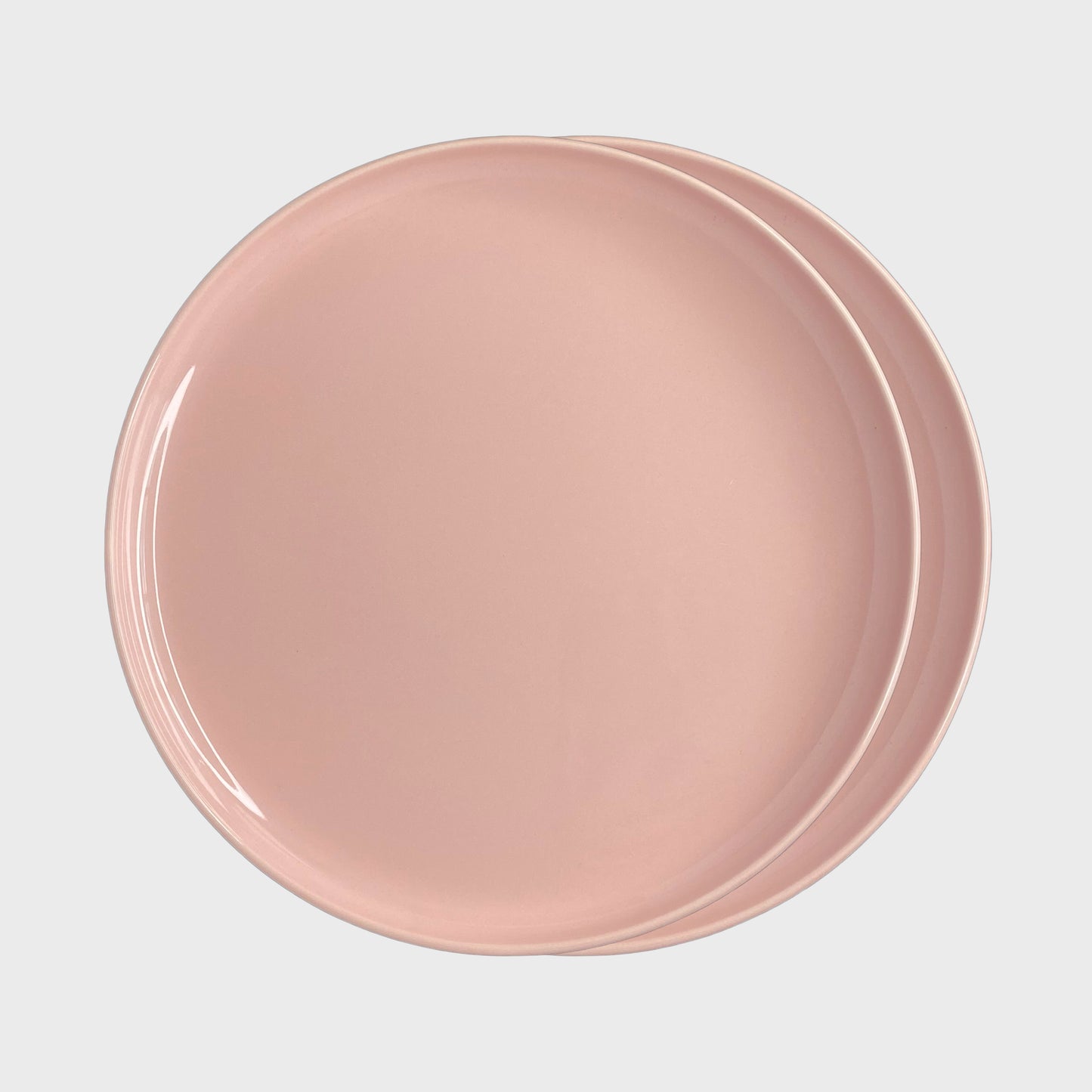 Elements Pink Salmon Dessert Plate Set Of 2 - Terrea