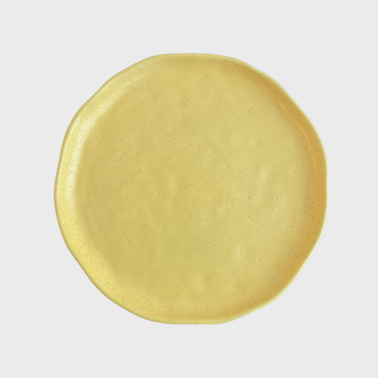 Nuvia Yellow Dessert Plate